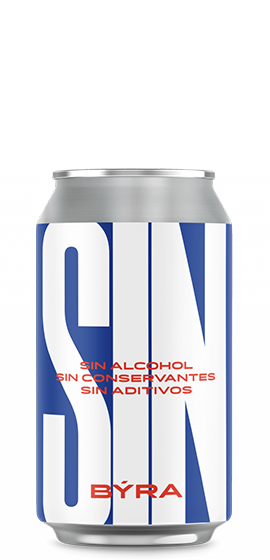 lata sin alcohol